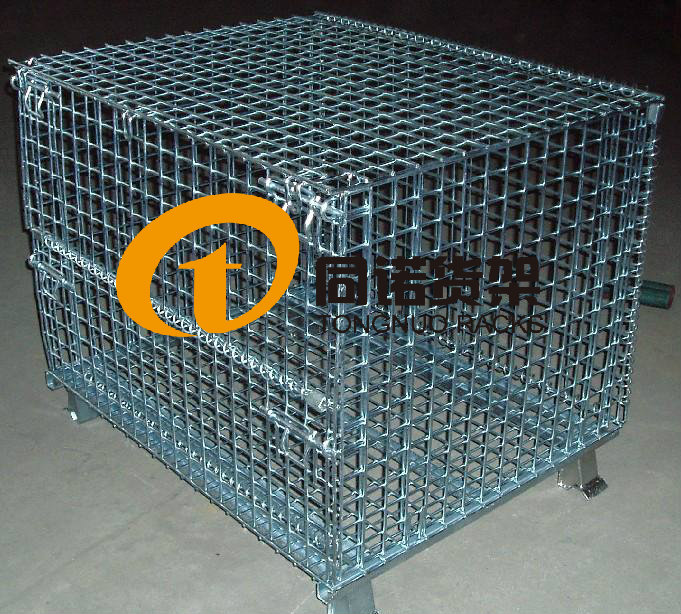 Folding warehouse cage,Steel storage cage,Storage cage manufacturer Folding warehouse cage,Steel storage cage,Storage cage manufacturer